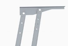 مکانیزم میز جلو مبلی لب تاپی جک دار MTME003